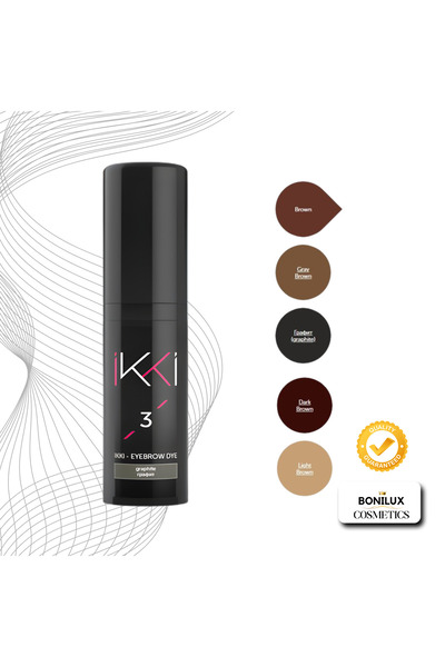 Ikki Eyebrow and Eyelash Dye 5ml Graphite