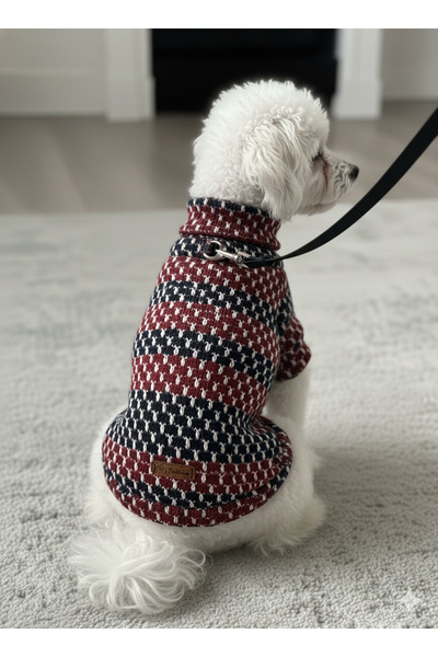 PATİLİNKA Kedi - Köpek Mevsimlik - Kışlık Triko Kazak - Sweat - Mont - Yelek