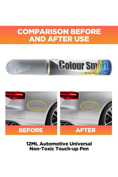 NALACAL Car Scratch Remover Pen - Paint Repair Touch Up Accessory for Cars (Silver)