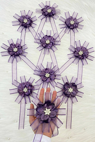 ZEYMERADE زينة عربة الزفاف على شكل برقوق مع دبوس، هدية للعروس والعريس، زينة ل...