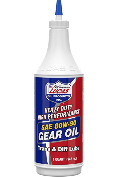 Lucas Oil زيت تروس عالي التحمل LUC10043 SAE 80W-90 - ربع جالون