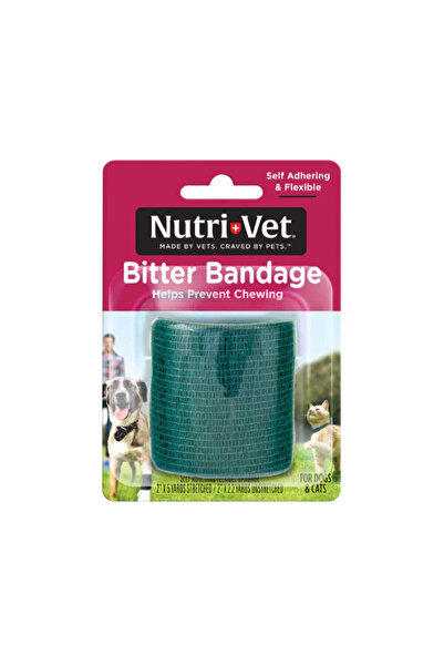 Nutri-Vet ضمادة مضادة لعض القطط والكلاب