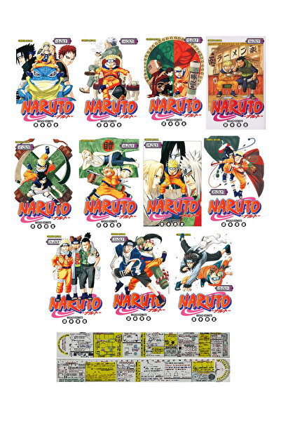 Gerekli Şeyler Yayıncılık Naruto 13-14-15-16-17-18-19-20-21-22-23. Ciltler Ma...