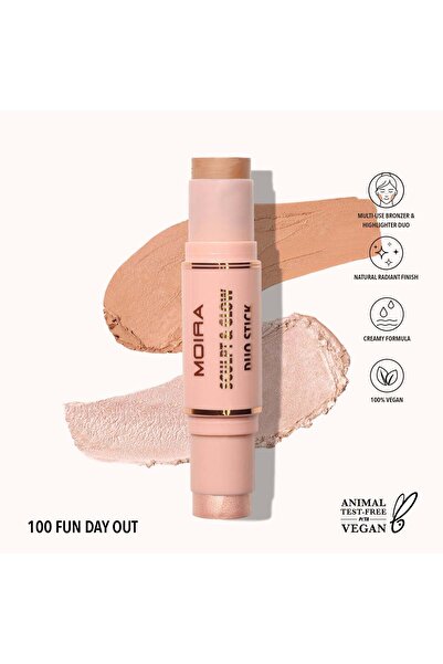 MOİRA عصا النحت والتوهج الثنائي (100، يوم ممتع)