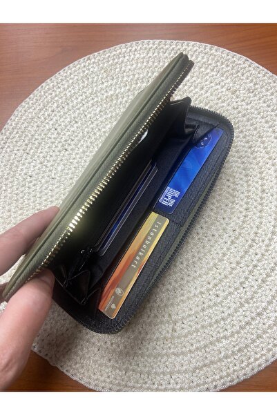 MENİSE Green 777 Number Sequential Lucky Abundance Wallet