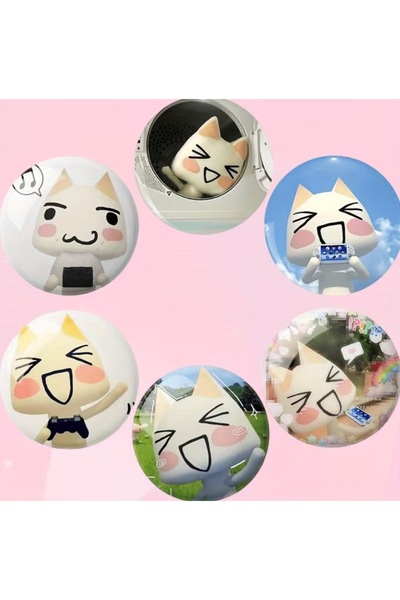 Fivy 6’lı Toro Inoue Sony Kedi Rozet Seti