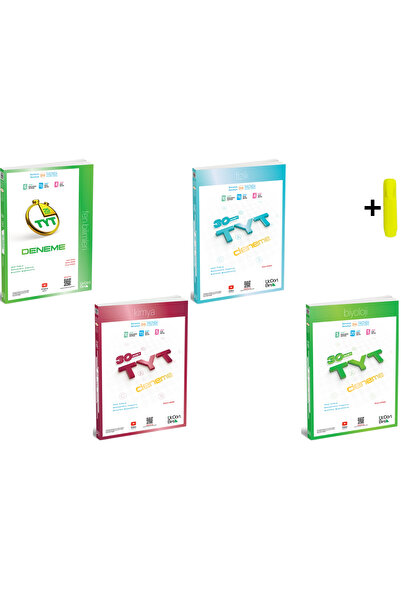 Üç Dört Beş Yayıncılık Üç Dört Beş TYT Fen Fizik Kimya Biyoloji Deneme 4 Kita...
