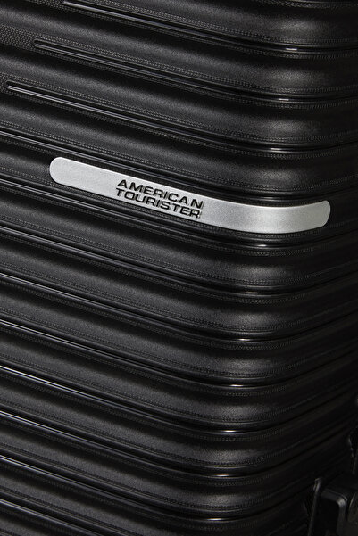 American Tourister LIFTOFF-901 Trolley Cabin Suitcase Black 55/20 cm, 4 H-Spin wheels