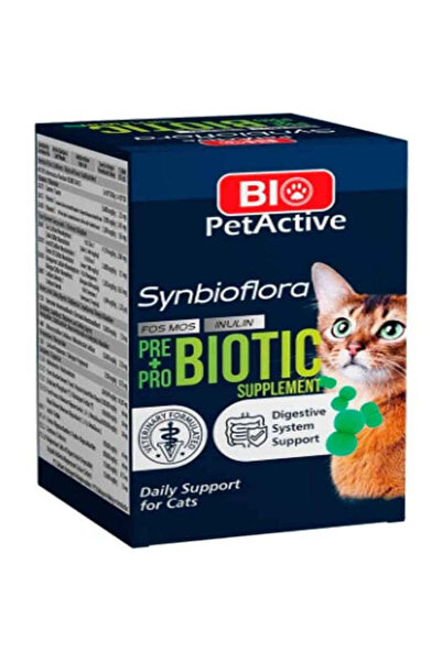 Bio PetActive Synbioflora - Cat Digestive Support, 60 tablets, 30 g