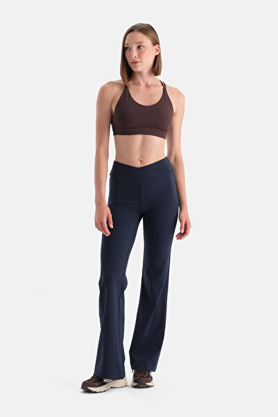 Dagi Navy Blue Women's Flared Tights