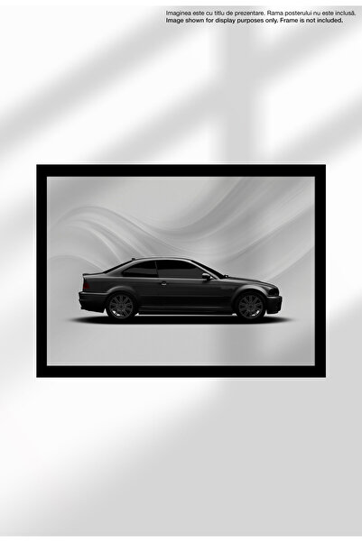 21mxm Sports Car Canvas Poster - Unframed Digital Print on Matte Canvas - 1446 M3 E46