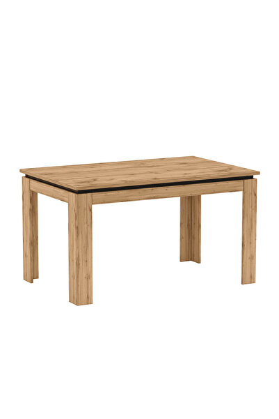 DacEnergy Extendable dining table, wotan oak, 135-184x86 cm, TORONTA S