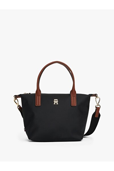 Tommy Hilfiger POPETTE MINI TOTE Kadın Siyah Çanta - AW0AW17709