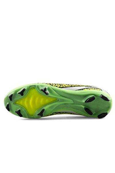 SHOUGO Professional Sock-Footed Comfortable Football Shoes and Turf Field Green