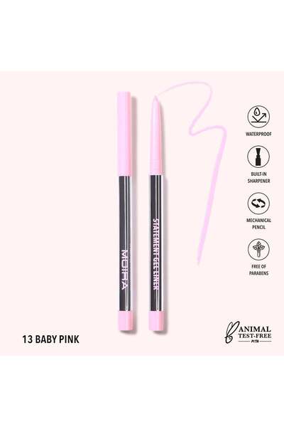 MOİRA Statement Gel Liner (013, Baby Pink)