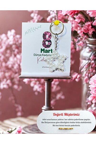 HEN GSM 10 bucăți breloc stea, ziua femeii, 8 martie