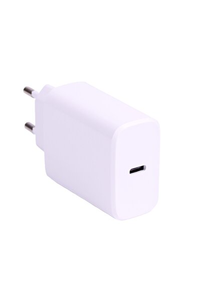 KOMA Adaptor de alimentare USB-C 20W pentru Apple iPhone / iPad, încărcare rapidă, alb