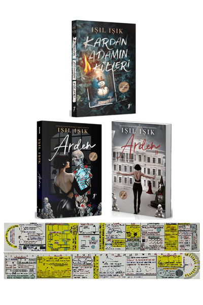 Artemis Yayınları Işıl Işık 3 Kitap Set / Kardan Adamın Külleri + Arden 1-2 +...