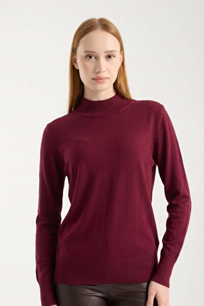 Denivy Soft Half Fisherman Sweater