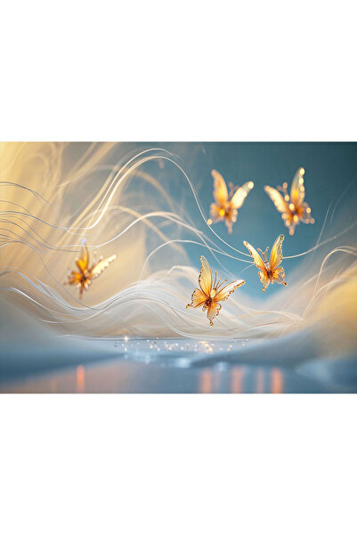 VIODESIGN Fototapet 3D, autoadeziv, Fluturi , multicolor,120x200 cm 3D242