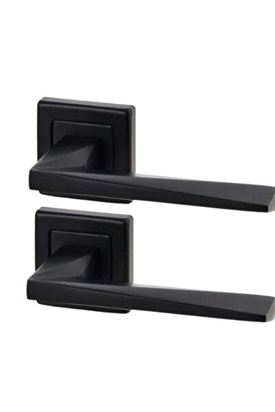 Generic Modern Elegant Aluminum Door Handle - Matt Black, Ergonomic, Easy Installation