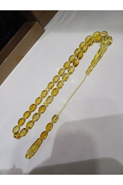 SEVER DOĞAL TAŞ Kaya Damla Kehribar Tesbih