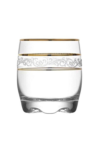 dealshopromania Eleganță și rafinament Set de 6 pahare aurii pentru suc, apă ...