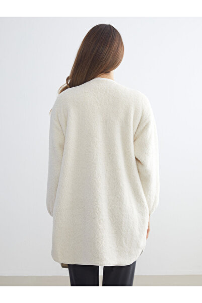 LC Waikiki Dream Pink Shawl Collar Plush Women's Dressing Gown