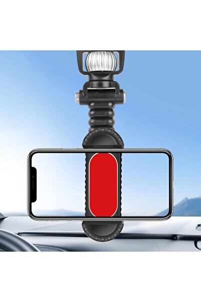 Generic Universal Rearview Mirror Phone Holder CJ-201 | 360° Adjustable Mount