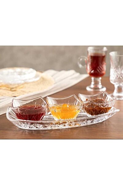 dealshopromania Set de 3 boluri din sticlă cu farfurie, set de mic dejun Berlin, 4 piese. Eleganță și versatilitate pentru servirea meselor.