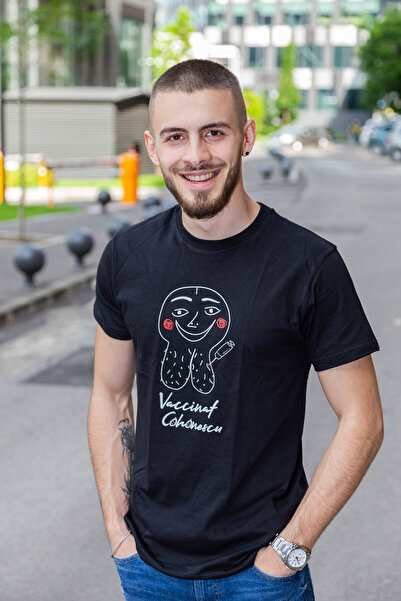 Cohonescu TRICOU FUNNY VACCINAT