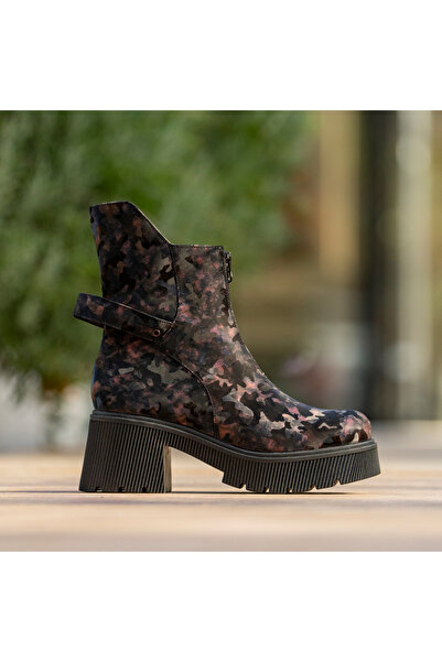 CONDUR by alexandru Ghete Dama din Piele Naturala Lelia Camuflaj Bordo