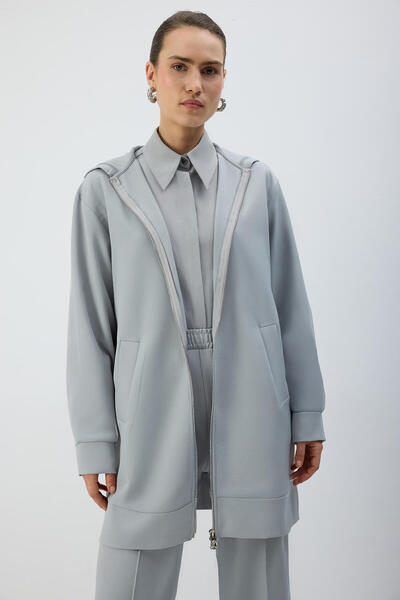 Touché Privé ΜΠΟΥΦΑΝΤΟ ΜΕ ΦΕΡΜΟΥΑΡ με κουκούλα