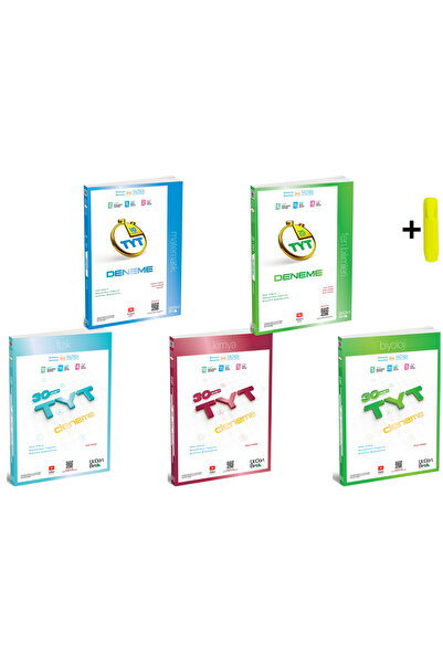 Üç Dört Beş Yayıncılık Üç Dört Beş TYT Matematik Fen Fizik Kimya Biyoloji Den...