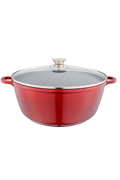 dealshopromania Μεγάλη κατσαρόλα με μαρμάρινη επίστρωση 44 cm - ανθεκτικό στη...