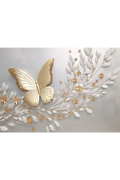 VIODESIGN Fototapet 3D, autoadeziv, Fluturi , multicolor,80x120 cm 3D274