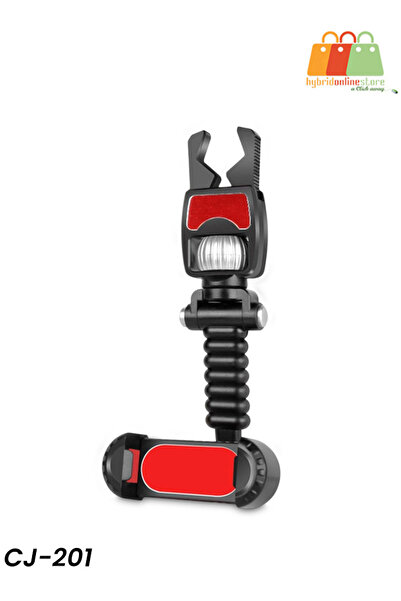 Generic Universal Rearview Mirror Phone Holder CJ-201 | 360° Adjustable Mount