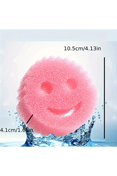 MaffStuff Set of 3 Dish Scrub Sponges 10×4 cm – Non-Scratch, Multipurpose, Mi...