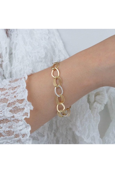 Gl8k İki Renk Samanyolu Bileklik