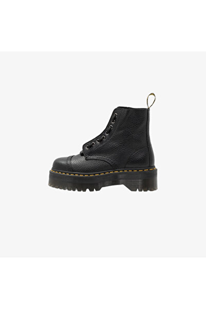 Dr. Martens Ghete cu platformă Sinclair din piele nappa frezată „Negre”