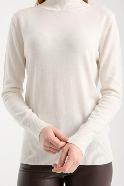 Denivy Soft Half Fisherman Sweater
