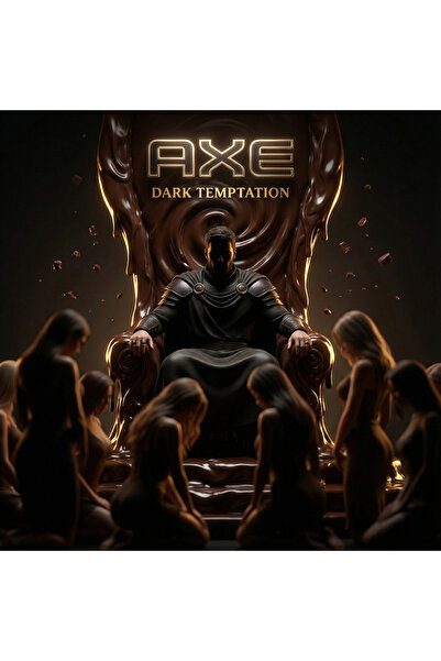 Axe Dark Temptation, eau de toilette, 100 ml, long-lasting perfume with a chocolate scent