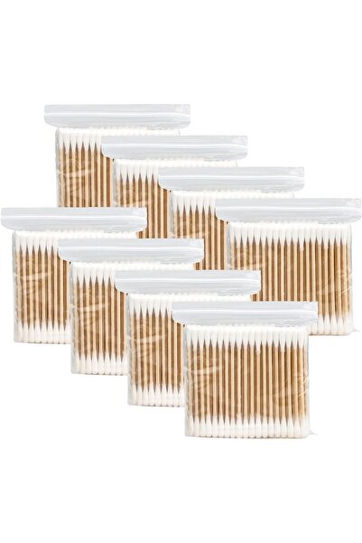 Duomama Chlorine-Free Cotton Swabs for Makeup, Daily Cleaning, and Pet Care, 800 Pieces