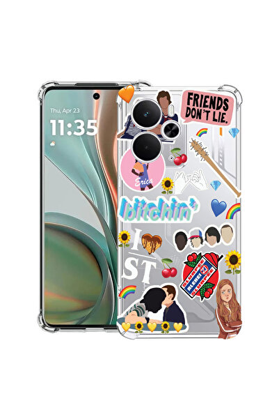 bestcase Carcasă antișoc pentru Poco M7 Pro 5G, cu design Friends Don't Lie, ...
