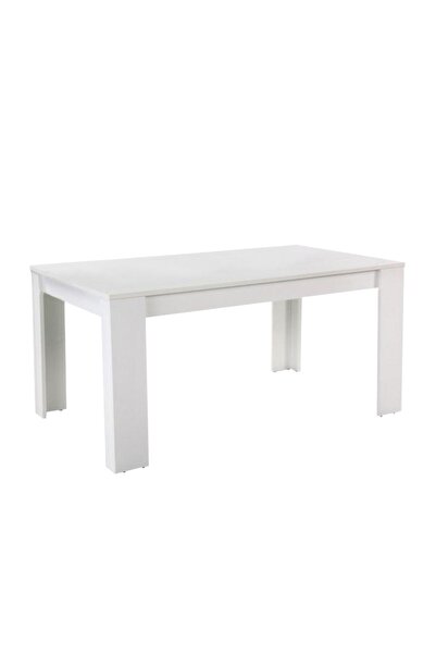 DacEnergy Dining table, white, 140x80 cm, TOMY NEW