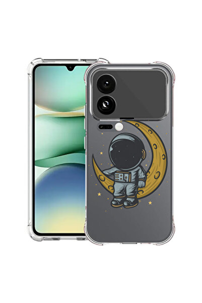 bestcase Husă antișoc pentru Xiaomi 17 Pro, cu design Astronaut pe Lună, 2099...
