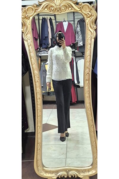 Mintaş Perforated Knitwear Sweater