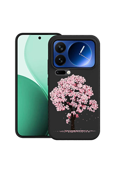 bestcase Carcasă ultra subțire TPU pentru Xiaomi 17 Pro, cu design cu flori de cireș, 2100006 B 1833