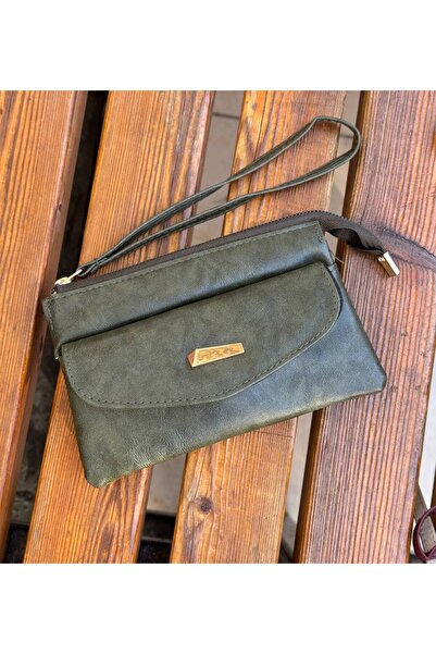 Çanta Trend Women's Leather-Like Handbag Suitable for Use with a Phone