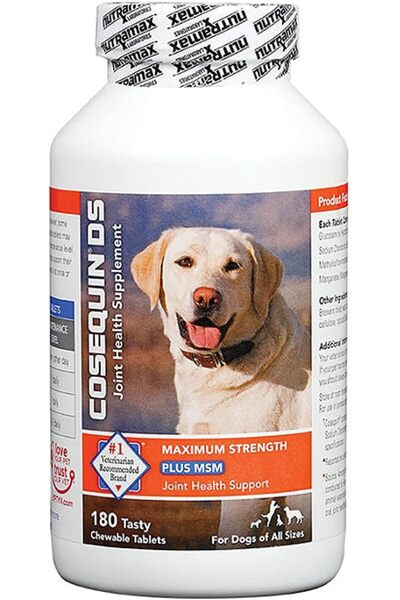 Nutramax Laboratories Cosequin Joint Supplement Plus MSM with Glucosamine and Chondroitin180ct